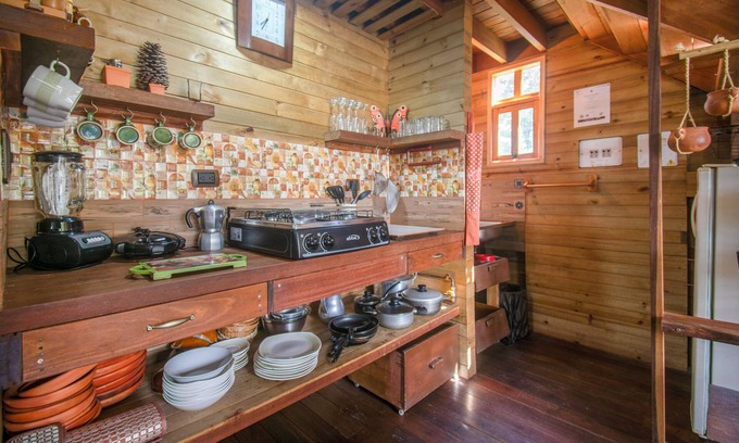 Villa de Leyva Ski Chalet | Lugar muy tranquilo, en la naturaleza, ideal para lectura, meditación, descanso.