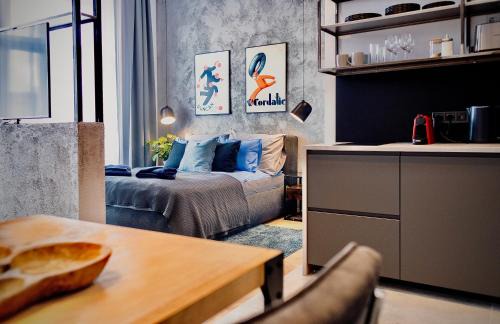 Csarnok negyed Apartment | Lujza B studio 44