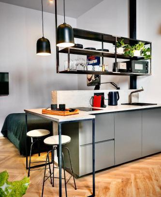 Csarnok negyed Apartment | Lujza B Studio 45