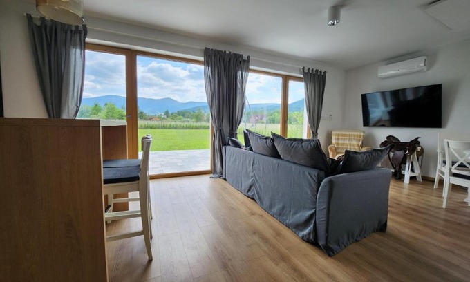 Milkow Villa | Luksusowy dom 90m2 z WIDOKIEM NA ŚNIEŻKĘ
