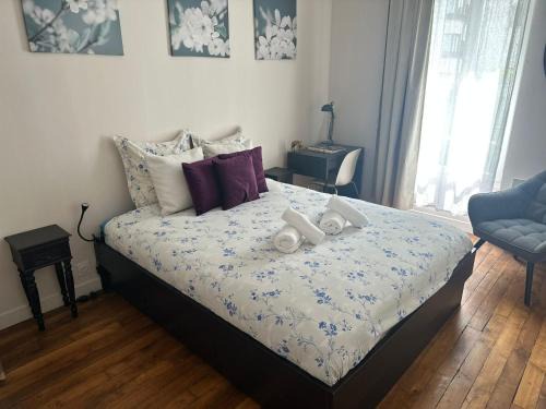 Suresnes Apartment | Lumineux & cosy accès Paris Versailles La Défense