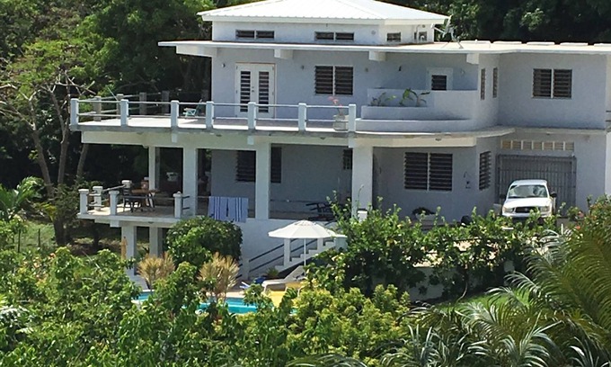 Puerto Real Villa | Lush hillside retreat overlooking the Caribbean and Bioluminescent Bay