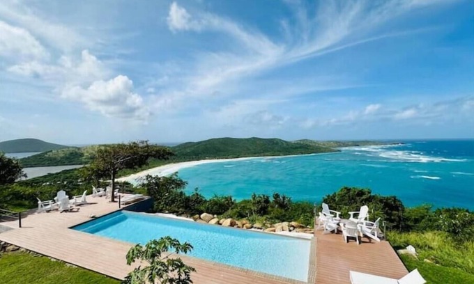 Bouvet Island Villa | Lux Beach Bunker overlooking Flamenco Beach @Punta Flamenco, Culebra Island, PR
