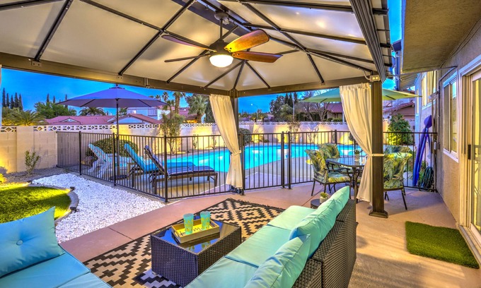 Canyon Gate House | Luxe 4BR Summerlin House- Gym/Pool/Spa/Prime Location