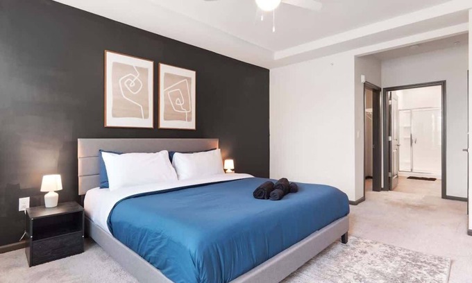 North Raleigh Apartment | Luxe King 3 Bedroom Suite North Raleigh!