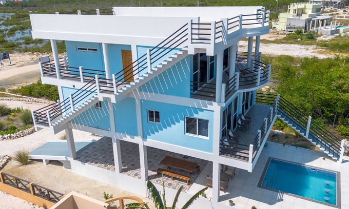Boca Ciega House | Luxe oceanfront escape with pool, lanais, penthouse suite & ground-floor access