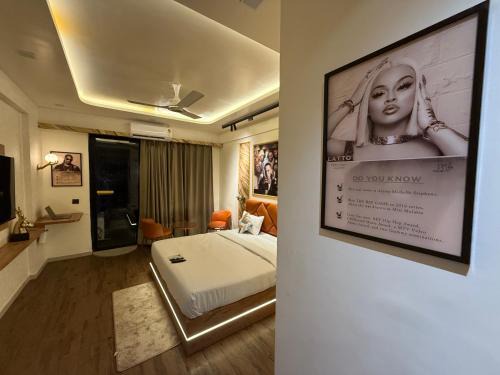 Mohangarh Apartment | Luxe Studio Apartment with balcony -High rise