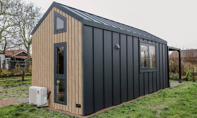 Waarde Ski Chalet | Luxe Tiny House 2 op Minicamping in Waarde