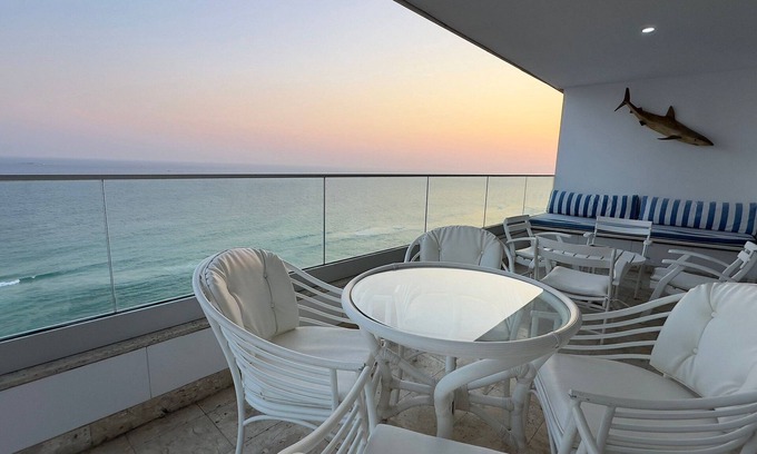 Barra da Tijuca Apartment | LuxoBrasil #RJ113 Beachfront Apartment Barra Beach Vacation Rentals