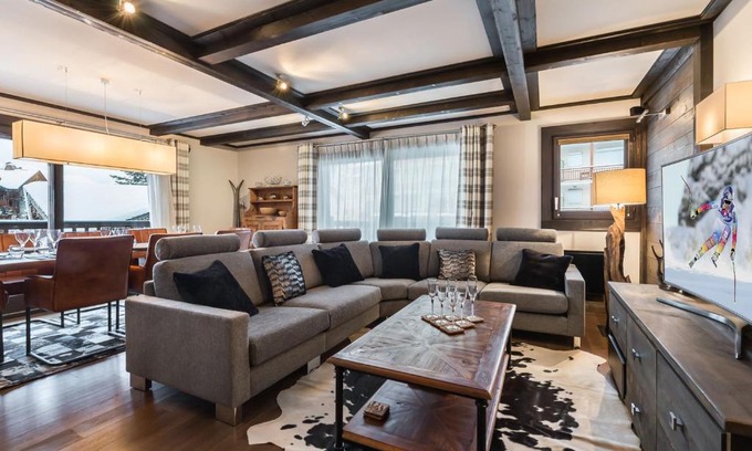 Courchevel Apartment | Luxueux appartement 4 chambres avec parking au centre de Courchevel 1650 - FR-1-563-64
