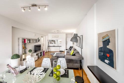 Acropolis Apartment | Luxurious Bright & Stylish 2BR with Office in Nicosia