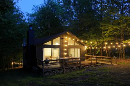 Lake Ariel Ski Chalet | Luxurious Cabin by Lakes & Ski