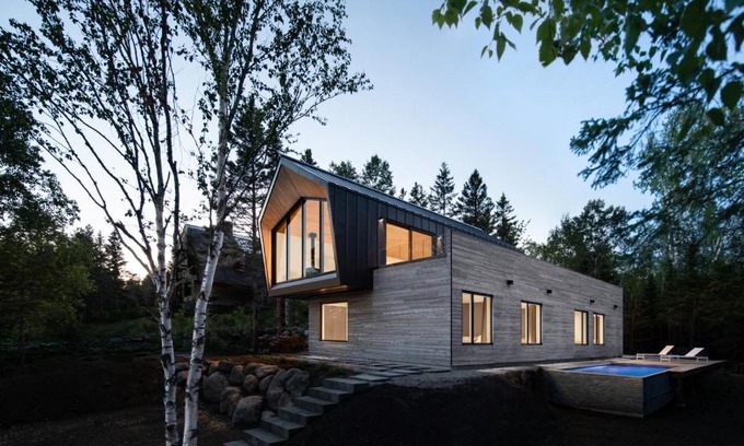 La Malbaie Ski Chalet | Luxurious Chalet with Pool, Sauna, Spa & Amazing View