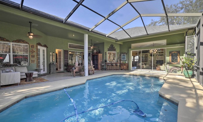 Odessa Villa | Luxurious Home w/Private Pool & Lanai Near Tampa!