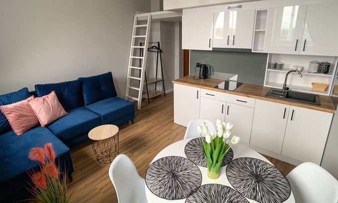 West Pomeranian Voivodeship Apartment | Luxurious modern apartment with an amazing river view