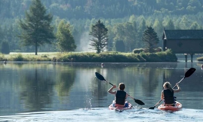 Saint-Faustin-Lac-Carre House | Luxurious Scandinavian Golf Chalet + Private Spa