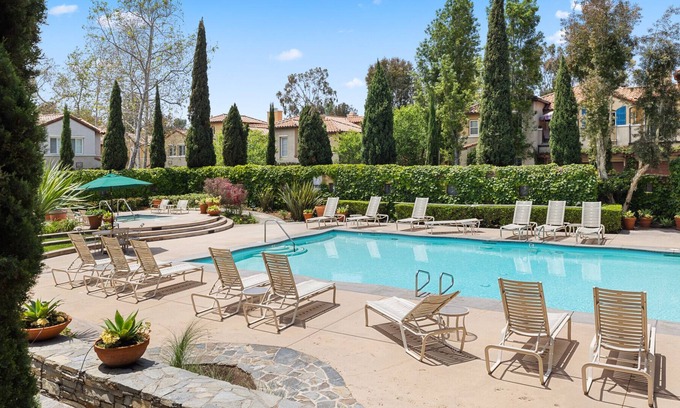 Newport Coast Condo | Luxurious, sunny, garden level villa In the heart of Newport Coast.