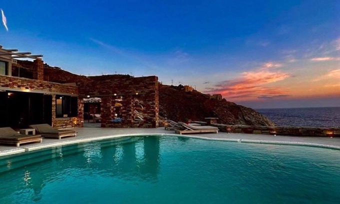 Kea Villa | Luxurious Villa with a breathtaking view of Aegean Sea & Sunset!
