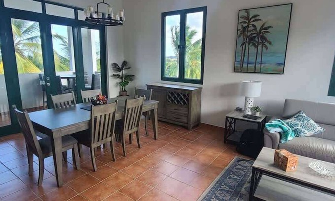 Rio Grande Apartment | Luxury 2-Bed Penthouse Golf Views & Pool Near El Yunque, Scuba, boats, jet ski