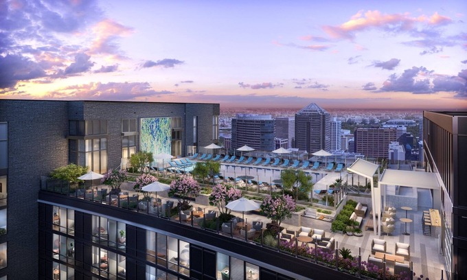 Rosslyn Apartment | Luxury 2 bedroom Apt In Arlington with Gorgeous city view