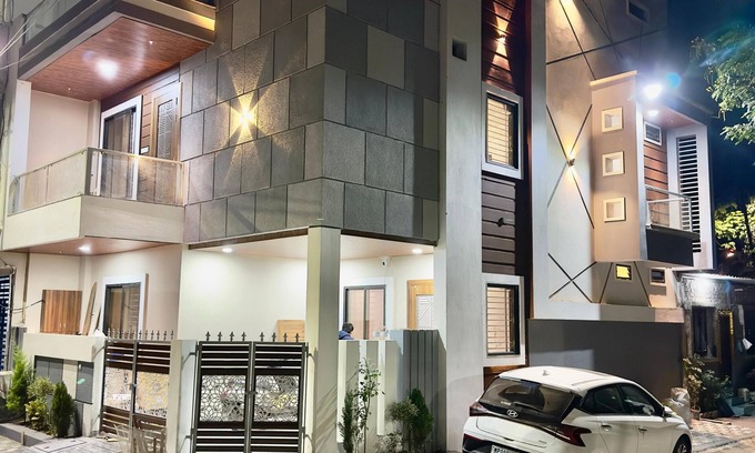 Indore Villa | Luxury 3bhk villa perfect for families and friends with a rooftop party hall