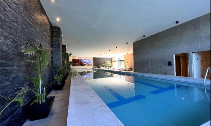 Angelopolis Apartment | Luxury 3BR Apartment w Pool, Spa & Stunning Views