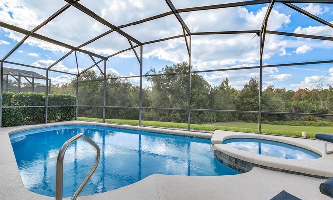 Windsor Palms Villa | Luxury 4BR/3BA Windsor Palms Villa, Woodland Views, Sun-Filled Pool Deck