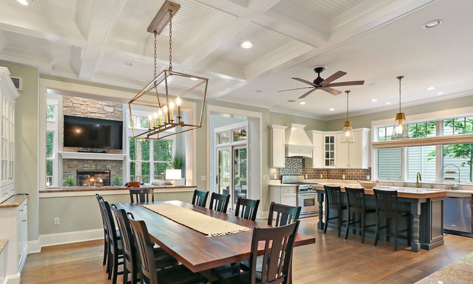 Fontana House | Luxury Abbey Springs Lake House |Extraordinary 3 Level Home |Golf Cart |Wraparound Deck |Pools |Golf
