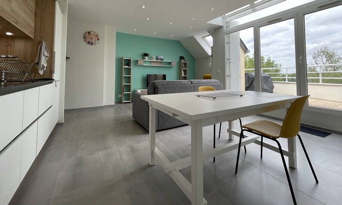 Saint-Avertin Apartment | Luxury apartment with exceptional view on the Cher river