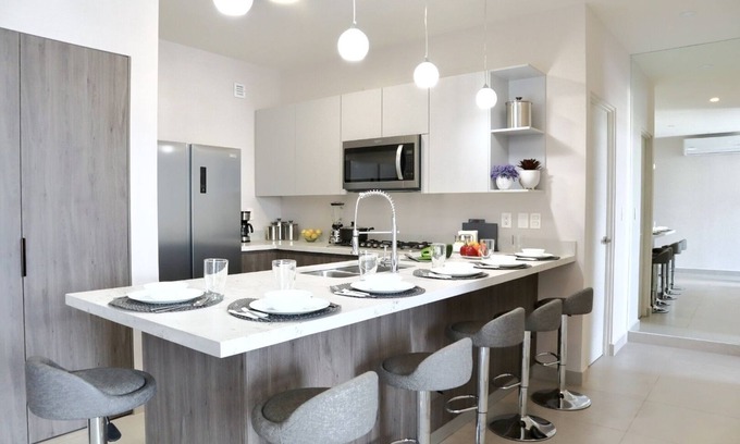 Monterrey Apartment | Luxury Apt. Arena Monterrey/Fundidora Cintermex