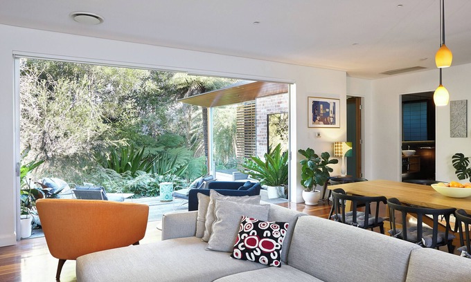 Bulli Apartment | Luxury Architect Designed Wellness Retreat with spa and sauna.