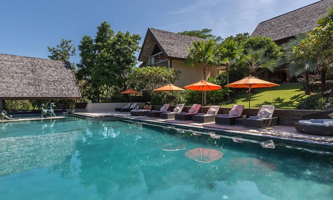 Bophut Hills House | Luxury Atulya Residence Thailand Oceanview Chef, Staff included LTH-1
