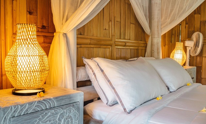 Celuk House | Luxury bamboo romantic, private villa , private pool and garden.