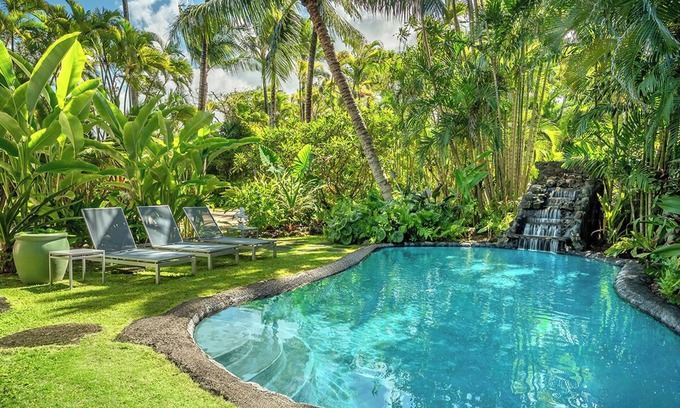 Wainiha House | Luxury Beachfront Home in Haena AC, Pool TVNC5141