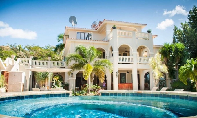 Puntas Villa | Luxury Beachfront Villa, Rincon 8 bedrooms, 11 bath , 9000 sqft.
