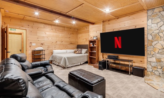 Wolf Laurel House | Luxury cabin in the woods.