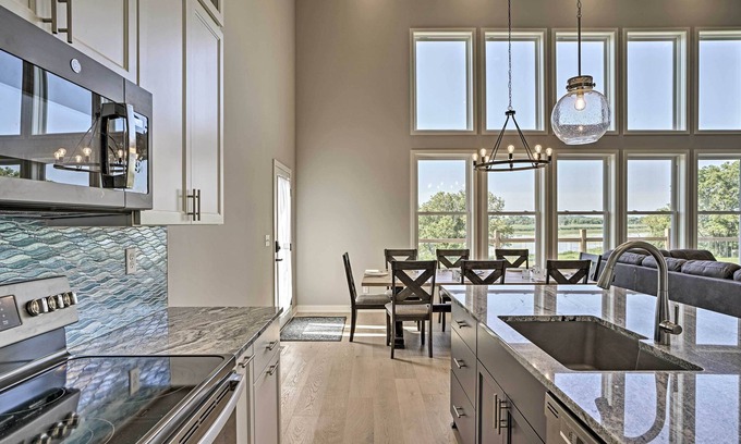 Morristown House | Luxury Cannon Lake Home w/Private Pool & Views
