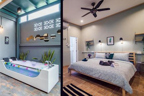 Hua Hin House | Luxury City-Loft, just 9 minutes walk to the Beach
