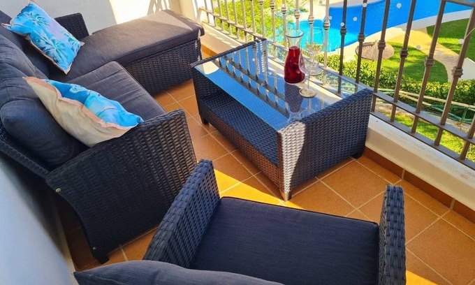 San Luis de Sabinillas Apartment | 🌴 *Luxury Coastal Getaway – 2 Bed, 2 Bath Apartment with Pool Views* 🌴n