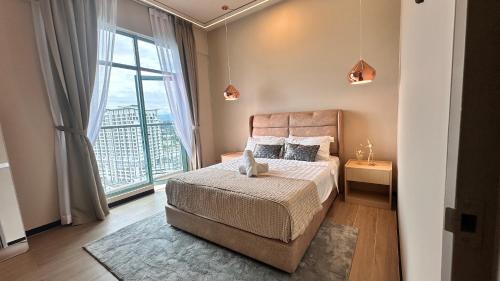 Likas Apartment | Luxury, Cosy Seaview 1 bed Suite near SICC, Cuckoo