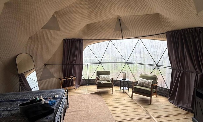 Gilboa Cabin | Luxury Dome Glamping in the Heart of the Catskills