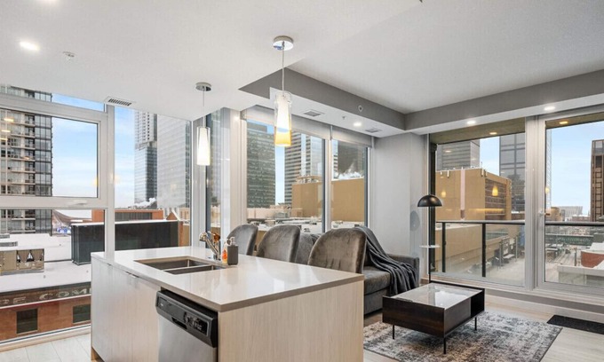 Downtown Edmonton Apartment | Luxury Escape » Sleeps 6 » Ice District » Parking
