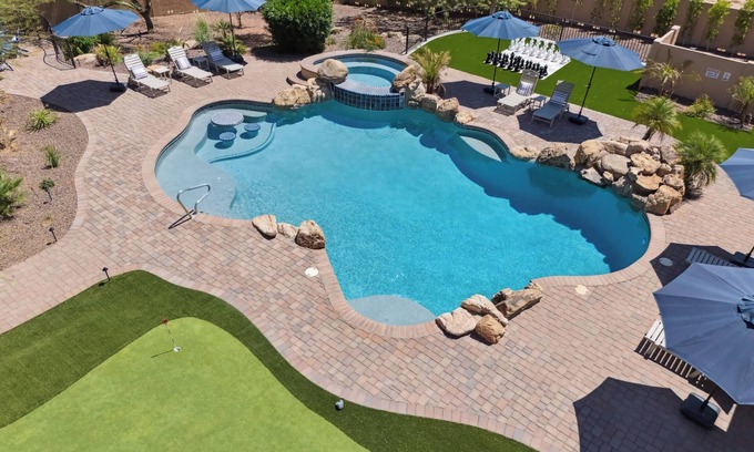 Rio Verde Foothills House | Luxury Estate: Heated Pool, Pickleball, Cold Plunge, Sauna