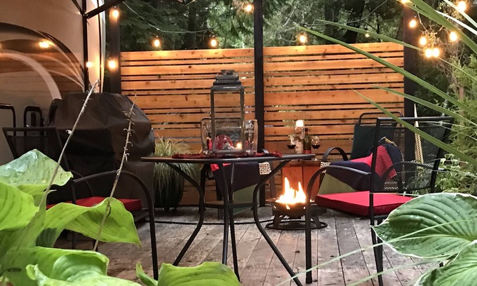Tofino House | Luxury Glamping Experience nestled in a private forest/oceanfront property