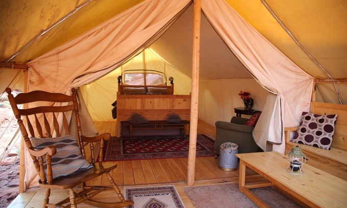 Moab Cabin | Luxury Glamping Tent in Moab | Sleeps 2
