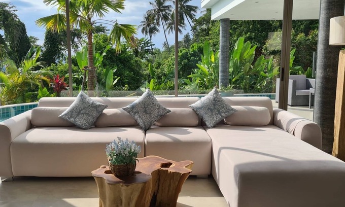 Koh Samui Villa | Luxury great villa with sea and mountain views