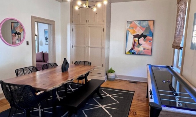 Lafayette House | Luxury Home:3 Bed/2 Bath with Shuffleboard~ walk to Restaurants/Bars near Purdue