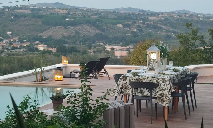 Penne House | Luxury home, private pool and large home theater. Amazing views day and night!
