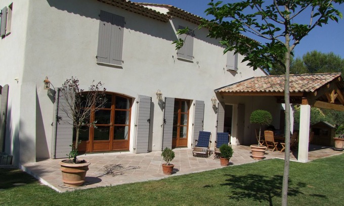 Cabries House | Luxury house with 6 Bedrooms - Large pool 12x6 - Near Aix-en-Provence Marseille