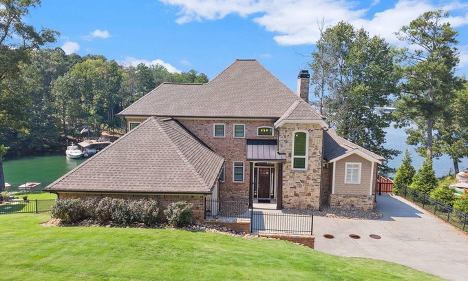 Buford House | Luxury Lake Home, Stunning Views, Best Location!